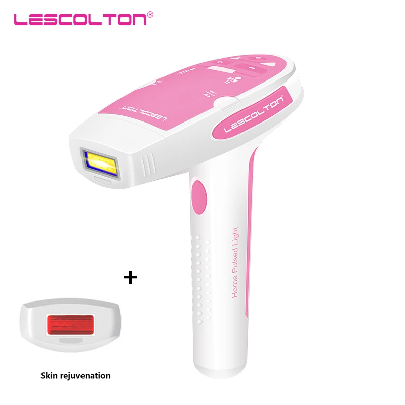 Pink Лазерный эпилятор Lescolton T006 IPL для удаления волос, Перманентный эпилятор для удаления волос depilador a laser Lady, эпиляция тела, депиляция бикини - Цвет: Pink