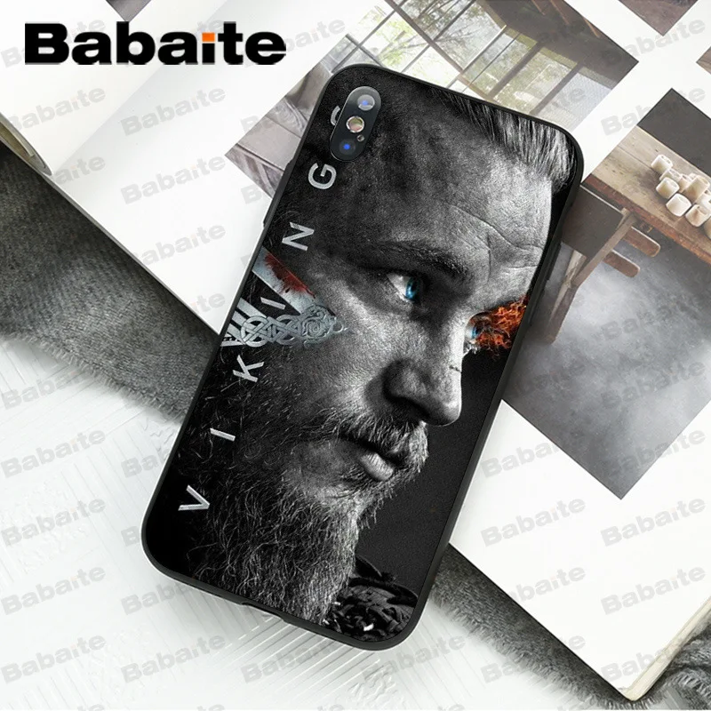 Babaite Викинги Рагнар Лодброк покупателей высококачественный чехол для телефона