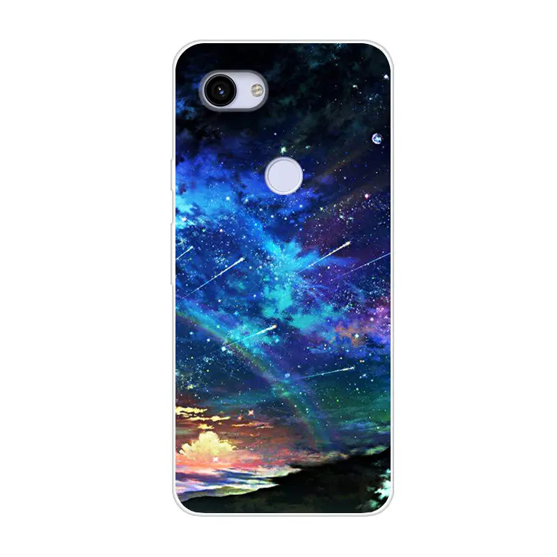 Мультяшный чехол для Google Pixel 3a накладка из мягкого силикона телефона XL 3 a Pixel3a