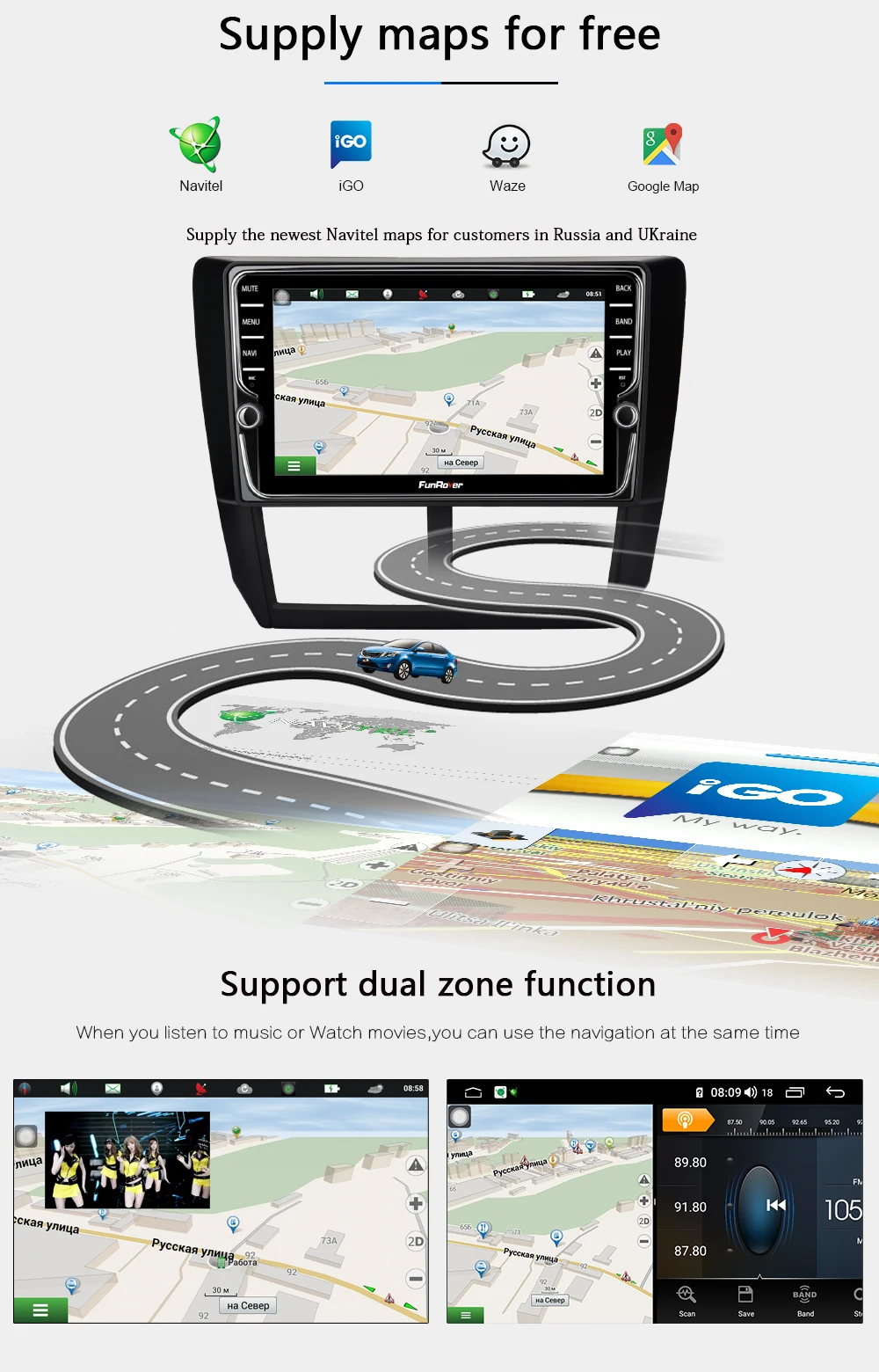 Штатная магнитола для Субару Форестер 3 Subaru Forester 3 SH 2007 2009 2010 2013 Android 9.0, до 8-ЯДЕР, до 4+ 64ГБ 32EQ+ DSP 2DIN автомагнитола 2 DIN DVD GPS мультимедиа автомобиля головное устройство