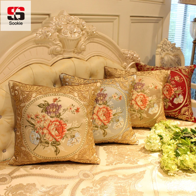 Sookie винтажная Европейская наволочка с вышивкой декоративная для дивана на талии