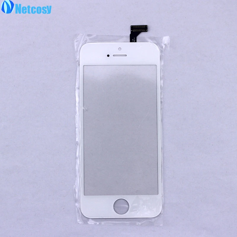 Netcosy сенсорный экран панель стекло для iphone 5 сенсорный экран сенсор дигитайзер ЖК-дисплей объектив для iphone 5 5G запасные части