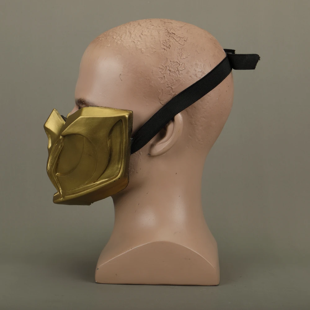 Новые Маски Mortal Kombat X Scorpion Hanzo Hasashi Sandal, деревянные маски на половину лица, ПВХ маски для взрослых мужчин, маскарадные костюмы, маска на Хэллоуин