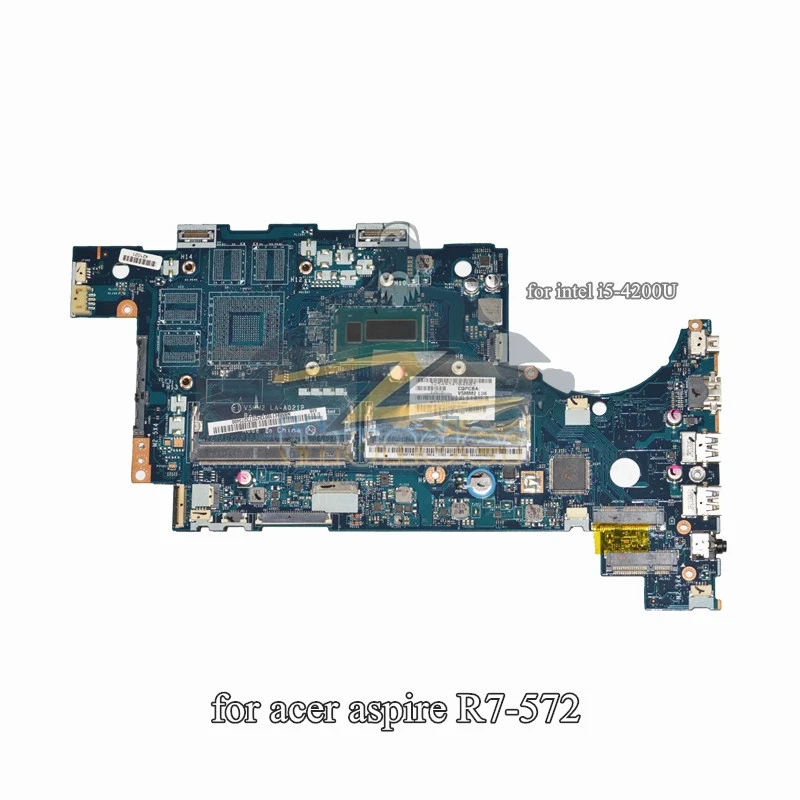 

NBM9411001 NB.M9411.001 LA-A021P for acer aspire R7-572 laptop motherboard i5-4200U DDR3L