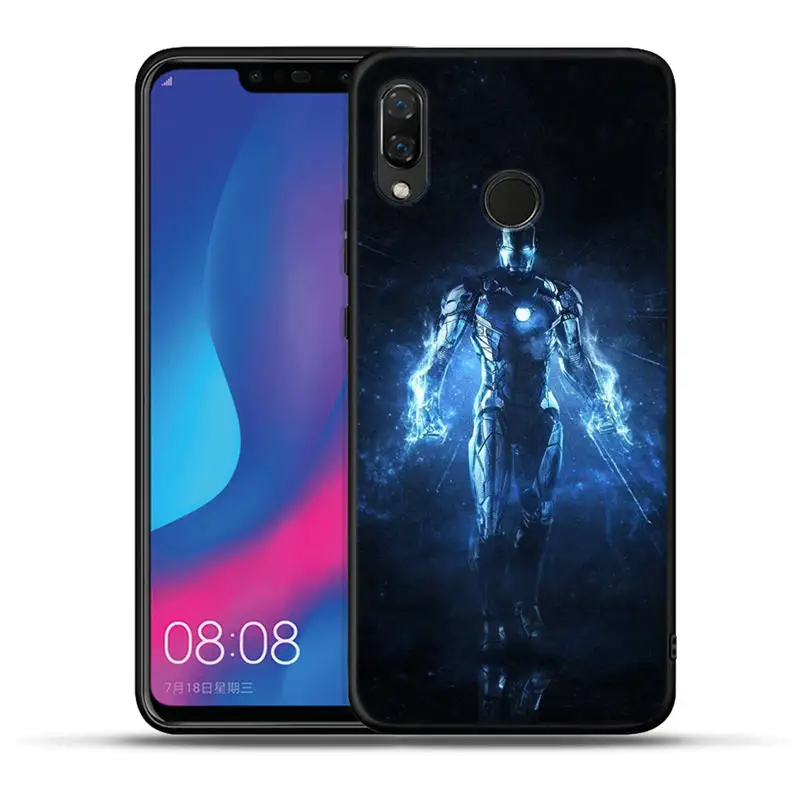Чехол Marvel Мстители Герои милый Грут для Huawei Honor 20 Pro 10 9 9i 8 Lite 8X 8C 7A 7X V20 View 20 черный ТПУ чехол Etui
