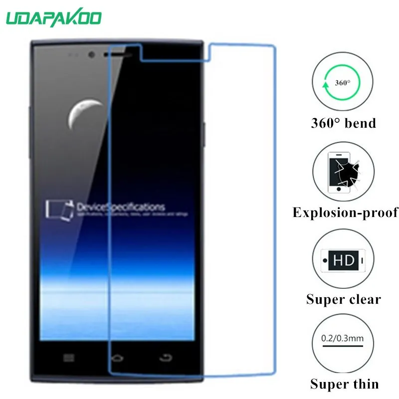 Udapakoo прозрачная закаленная (мягкое стекло) пленка для THL T6S нано Взрывозащищенная