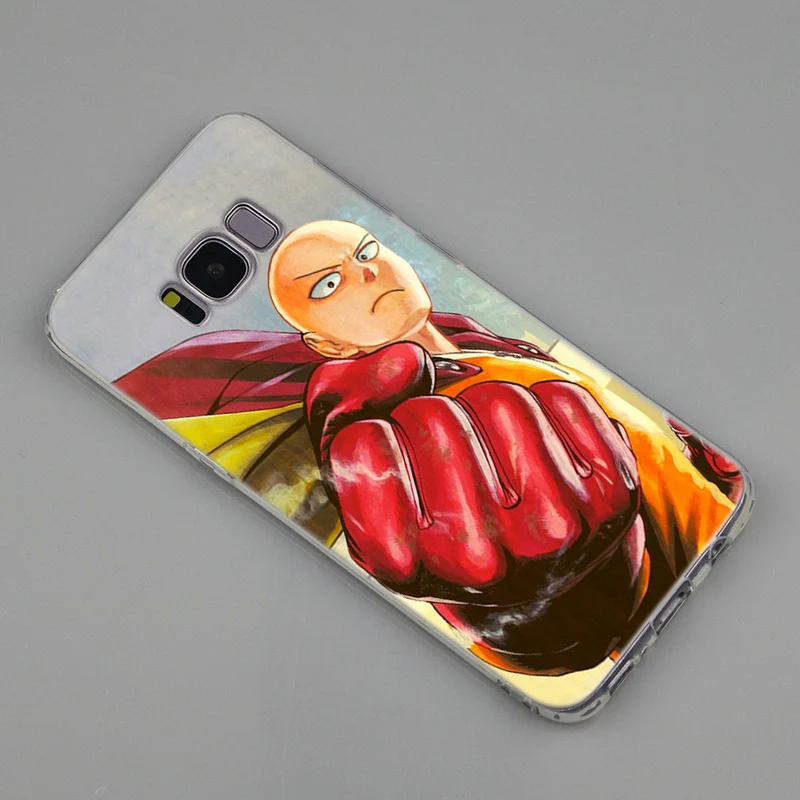 Мягкий силиконовый чехол с аниме One Punch Man для Samsung Galaxy Note 10 Plus S8 S9 S10 5G S6 S7 Edge S5 S10e 5