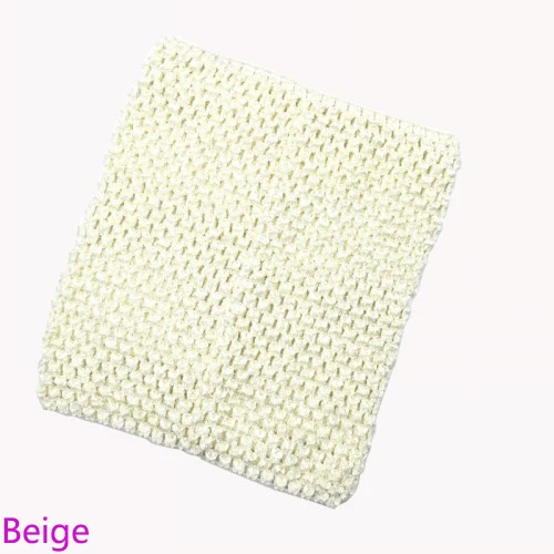 Beige 20x23 см вязаные топы-пачки для малышей, топы-пачки для душа, эластичные топы-пачки на груди, одежда для шитья, трикотажная ткань, подарки для детей на день рождения - Цвет: Beige