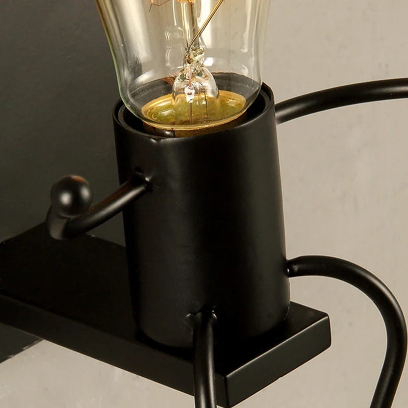 Ретро Металлические светодиодные Настенные светильники креативные винтажные