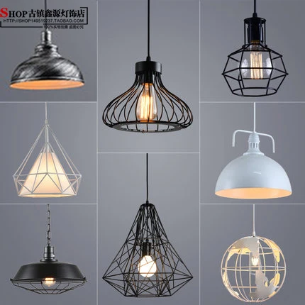 Промышленные подвесные лампы в стиле ретро RH для склада/бара винтажные