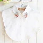 Женский Искусственный воротник, розовые бриллиантовые камни, искусственные воротники, майка из хлопка, аксессуар на заказ, Vestido