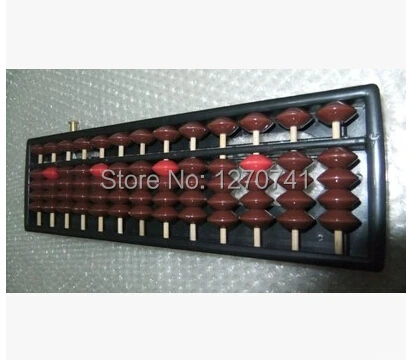 13 колонный черный пластиковый каркас Abacus китайский соробан инструмент в