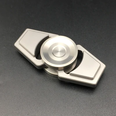 Bearing Cover Bright Мини-Спиннер Zf Compass из металлического сплава титана циркония, подарок на палец, креативный антистресс - Цвет: Bearing Cover Bright