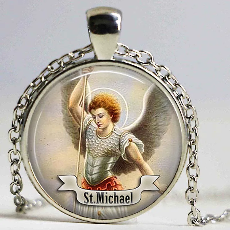 Подвеска с Майклом подвеска изображением святого Майкла подарочные украшения
