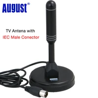 august dta240 1080p hd digital tv antenna ufv vfh portable indooroutdoor hdtv antennas for dvb t dvb t2 isdb atsc usb tv tuner