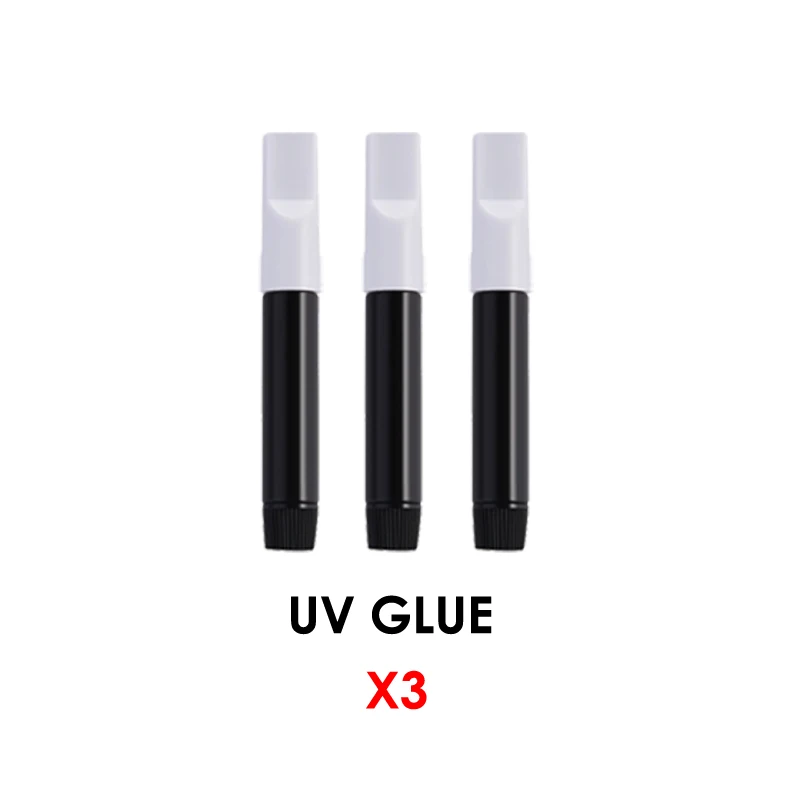 3 PCS Uv LOCA Клей для samsung S6 S7 EDGE S8 S9 PLUS Note 8 9 Защита экрана без химической коррозии для huawei mate 20 lg v30 40 - Цвет: 3 PCS