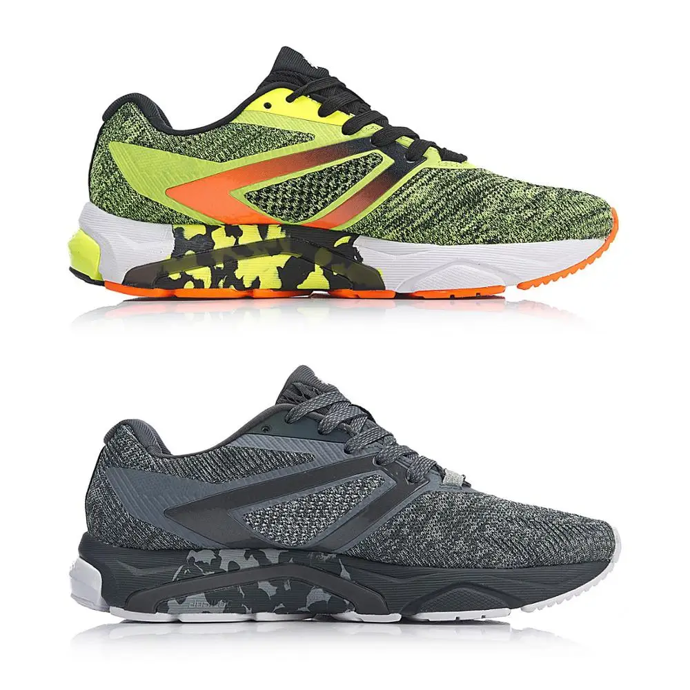 Мужская беговая Обувь Li Ning дышащие кроссовки FURIOUS RIDER с подкладкой из моно пряжи
