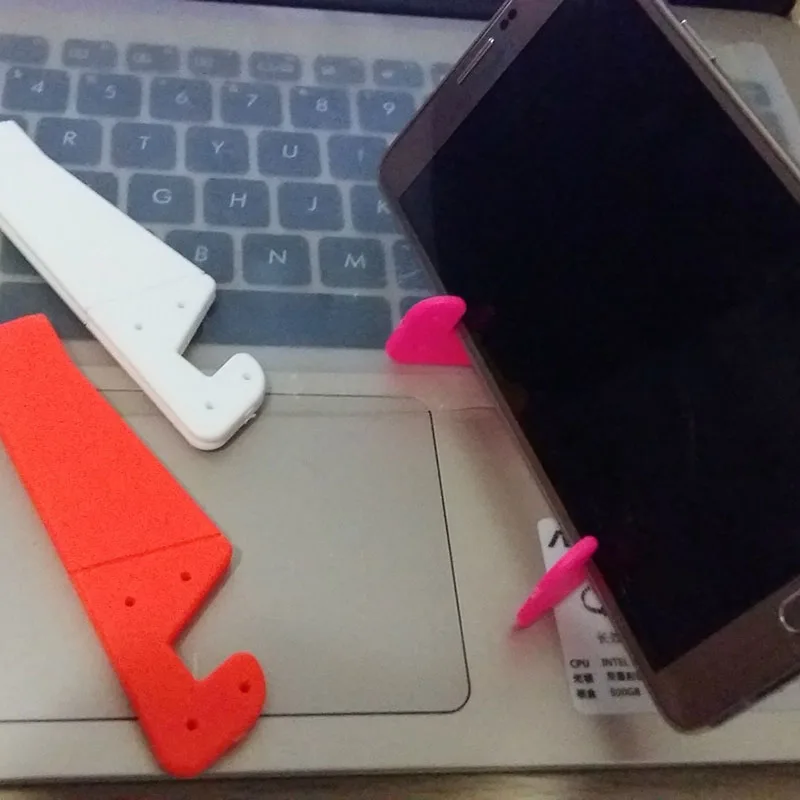 1 шт складной мини мобильный телефон держатель подставки для iphone X 6 7 8 Xiaomi Huawei