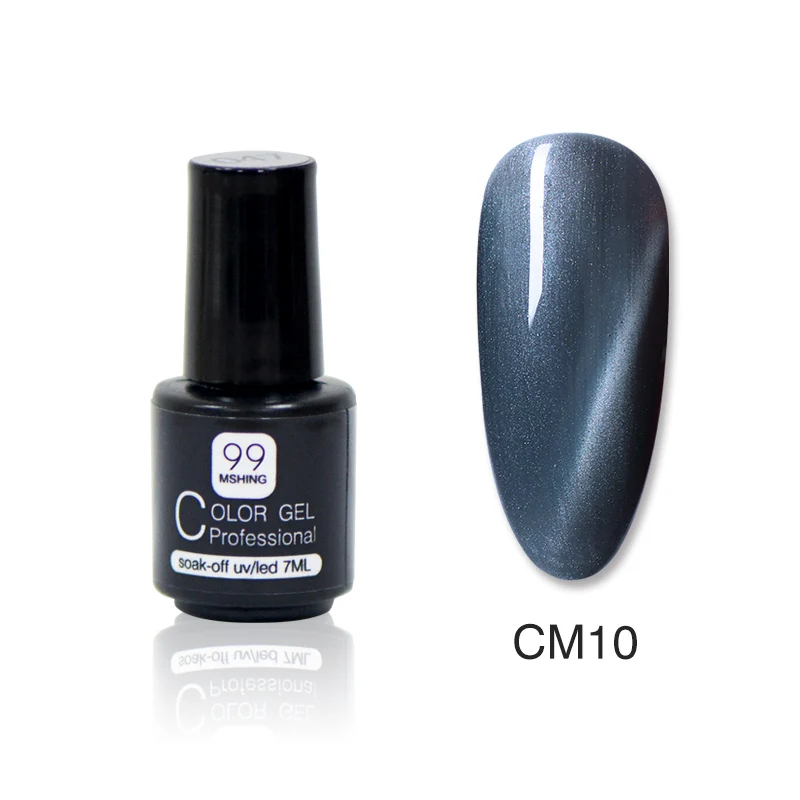 CM10 Mshing99 УФ-Гель-лак для кошачьих глаз 3D сделай сам Магнитный цвет красный огонь кошачий глаз Гель-лак для ногтей отмачиваемый Гель-лак для ногтей 4,6 - Цвет: CM10