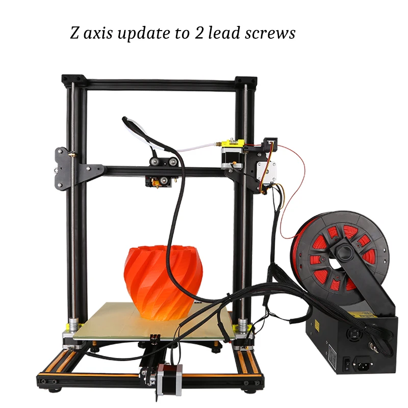 CR-10s 4S 5S принтер 3D Комплект двойной Z стержень нить накаливания, сигнализация, продолжение печати большой размер печати Creality 3D принтер