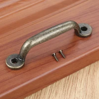 antique bronze zinc alloy drawer handle vintage wooden box cabinet storage box handle retro furniture hardware 9017mm