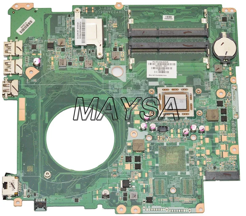 

763424-501 DAY23AMB6C0 Y23A fit for HP PAVILION 17 17-F motherboard A10-5745M CPU.All functions 100% fully Tested !