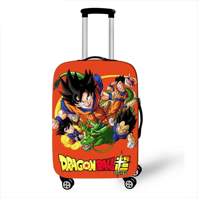 028 18-32 дюймов Dragon Ball Z DBZ чехол для чемодана для путешествий чемодан протектор для мальчиков и девочек на колесиках прочный защитный чехол - Цвет: 028