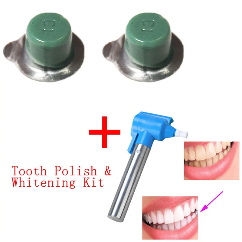 2 Mint set 3 шт./компл. Профессиональный полировки отбеливание зубов полировщик отбеливатель пятновыводитель с 2 шт. Полировочная паста - Цвет: 2 Mint set