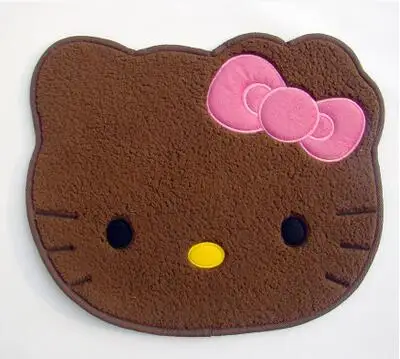 1 х милый Kawaii 50*60 см Hello Kitty коврик для двери мягкие лохматые ковры гостиной спальни