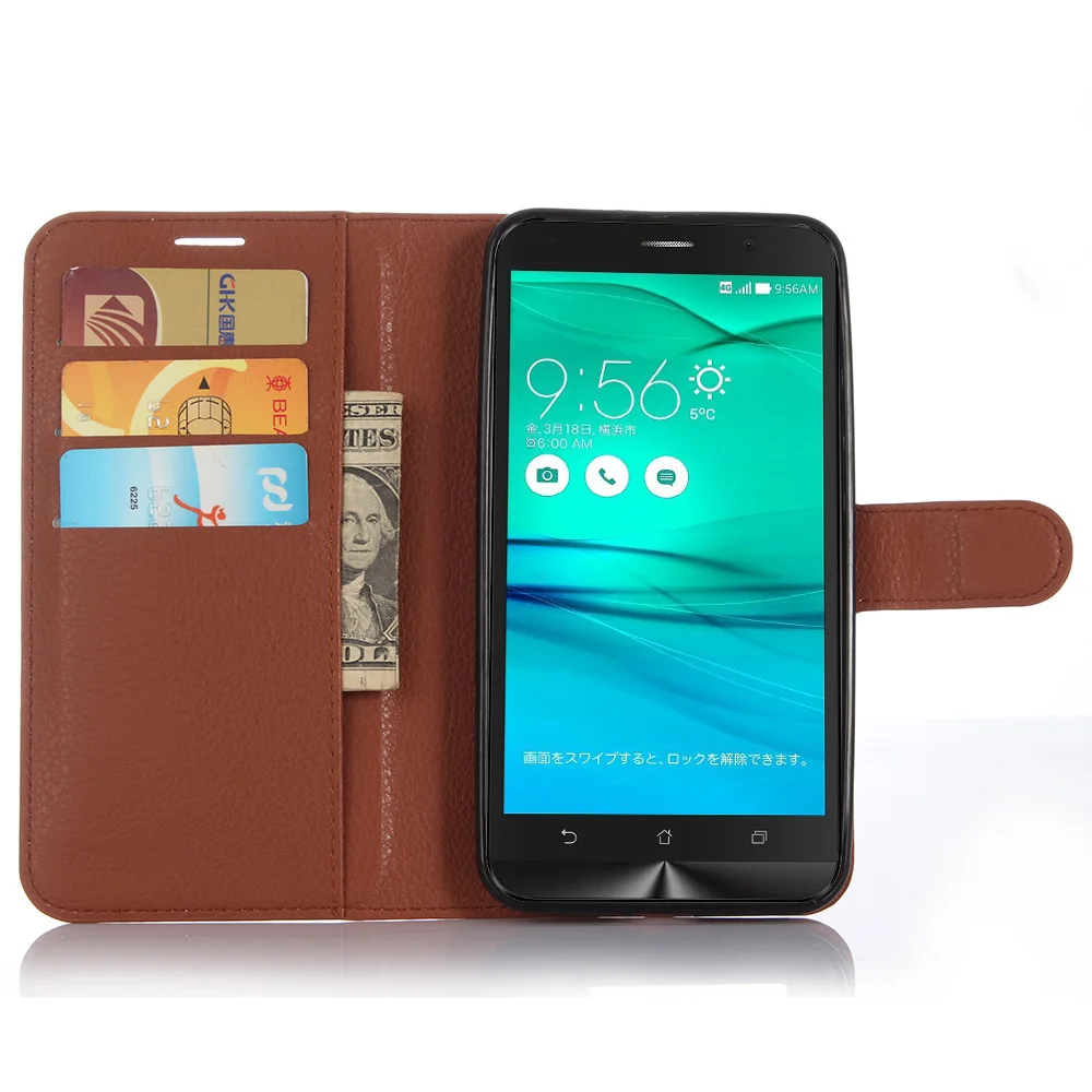 Чехол для телефона для ASUS ZenFone Go ZB500KL ZB552K откидная Обложка на заднюю панель из искусственной кожи чехол для ASUS ZenFone Go ZB551KL Coque Fundas чехол