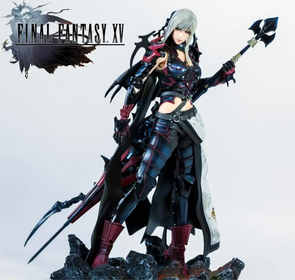 Оригинальный Играть искусств FINAL FANTASY XV FF15 Алании Дракон Rider фигурка новой коробке