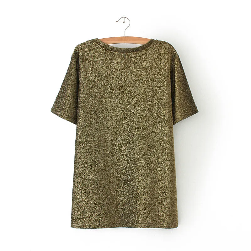 Новинка 2018 летняя Весенняя женская футболка с коротким рукавом свободная