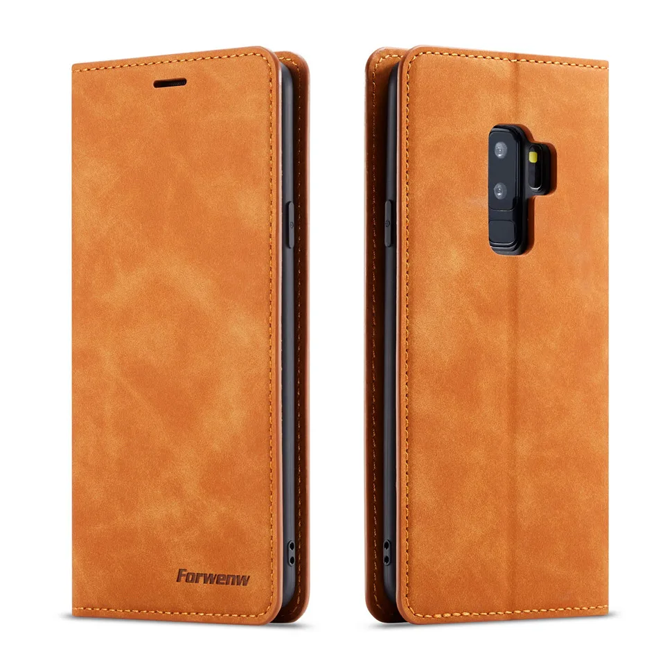 

Leather Case For Samsung Galaxy S7 Edge S8 S9 S10E S10 Lite Plus Flip Cover Wallet Magnetic Phone Bag Book Coque