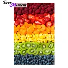 Алмазная живопись Ever Moment, ручная работа, квадратная вышивка, фрукты, клубника, апельсин, 5D, искусство сделай сам, алмазная вышивка ASF1689