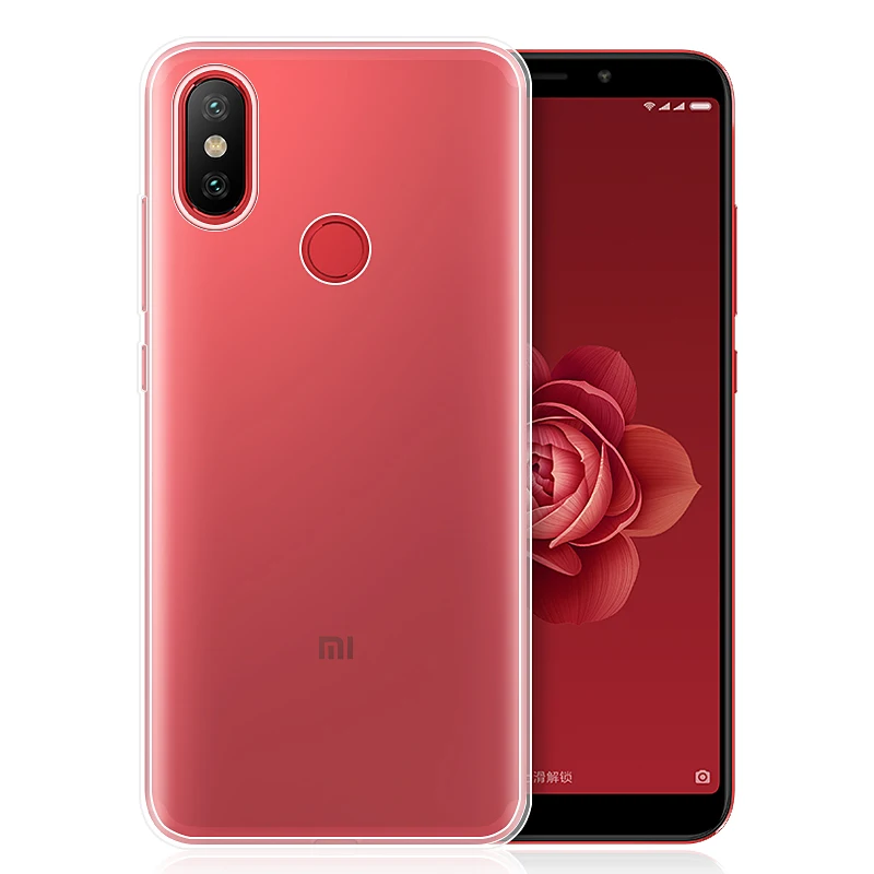 Высококачественный ТПУ чехол для Xiaomi Redmi Note 5 Pro прозрачный мягкий силиконовый