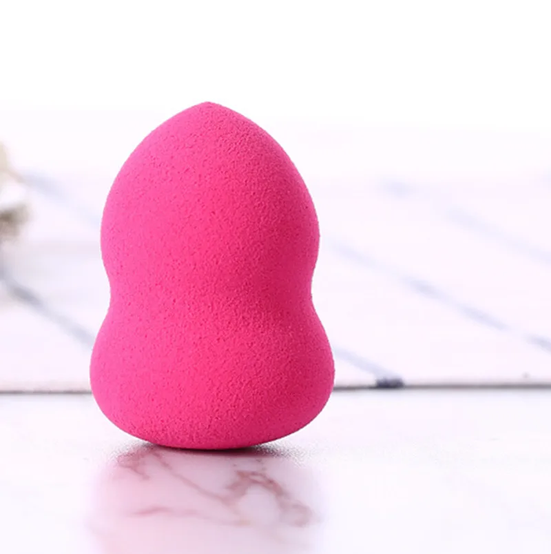 rose 1 шт. Гладкий косметический спонж для сухого влажного использования макияж основа губка красота уход за лицом инструменты аксессуары Капля воды Тыква пудра слойка - Цвет: rose