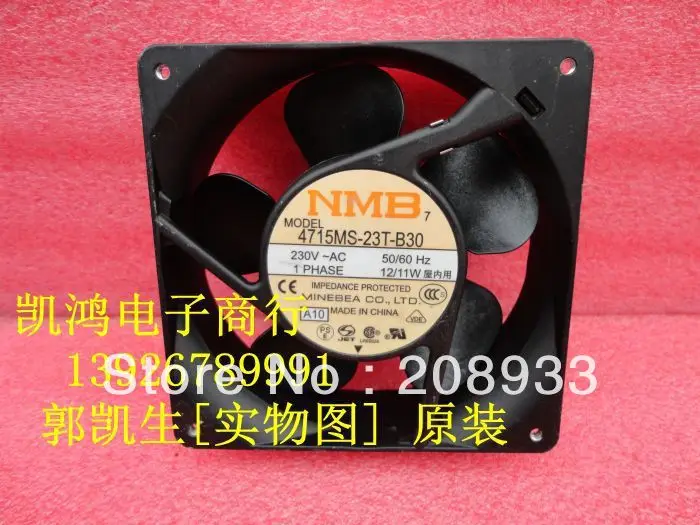 Для NMB 4715MS-23T-B30 AC230V 12/11W 12038 12CM шкаф + вентилятор охлаждения | Компьютеры и офис