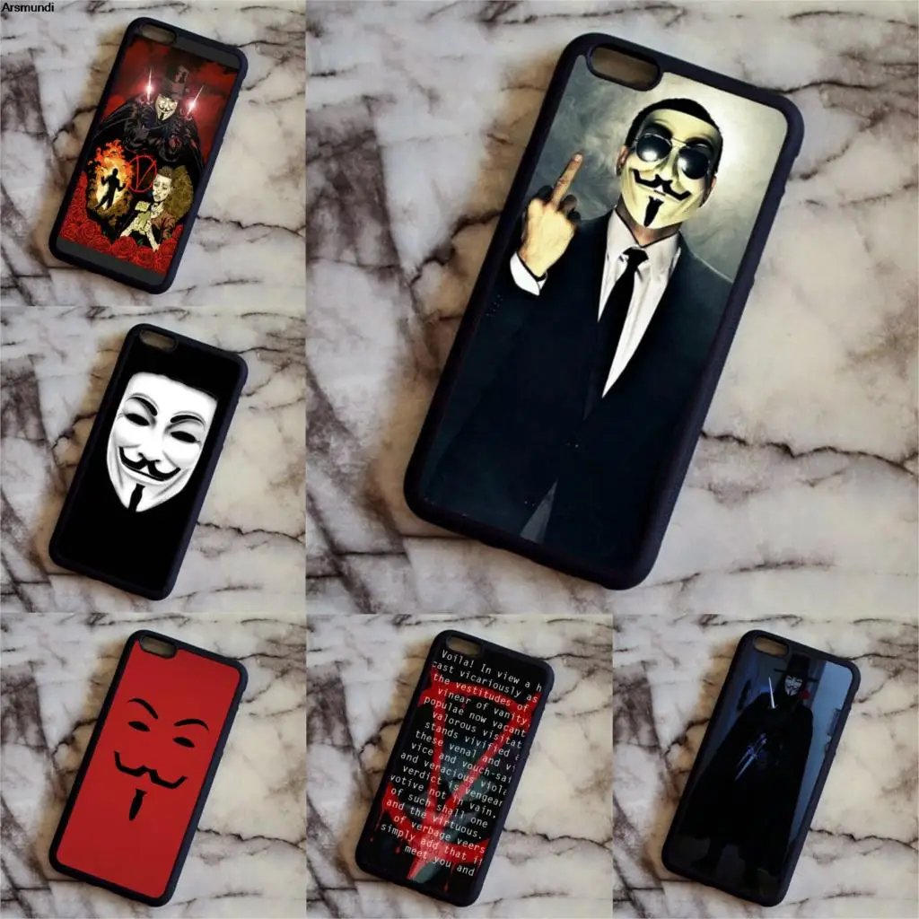 KETAOTAO V для Vendetta красные розы прочные анонимные парные маски чехлы телефонов iPhone