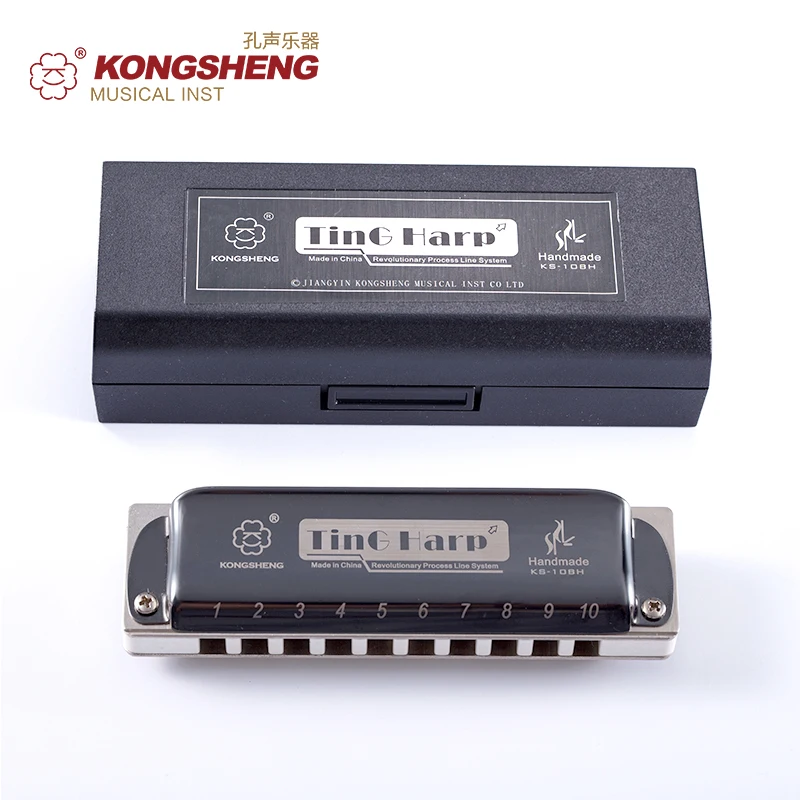 Гармоника KONGSHENG Diatonic музыкальный инструмент с 10 отверстиями для блюза