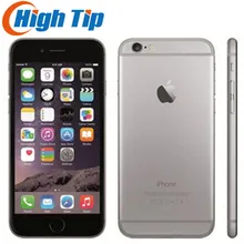 Apple iPhone 6, герметичная коробка, заводской разблокированный смартфон, двухъядерный, 4,7 дюймов, 128 Гб ПЗУ, 8 Мп, Мультитач, WCDMA, 4G, LTE телефон