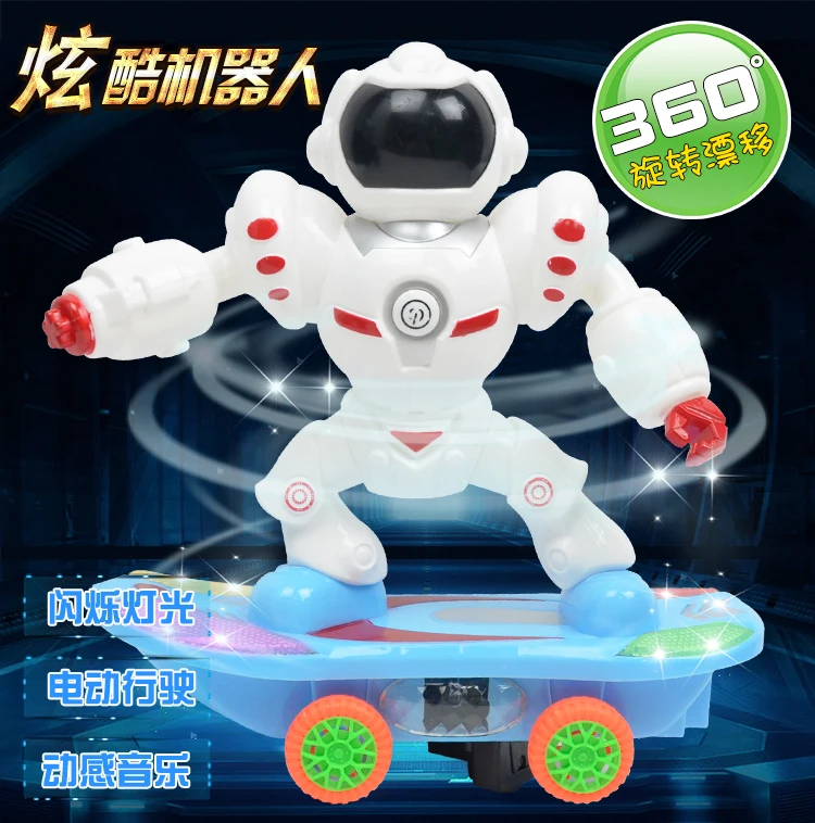 Рождество INS Универсальный вращающийся танцующий робот Электрический будет