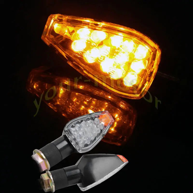 Сигналы поворота для мотоцикла evomosa 14 светодиодов 12 В 2 Вт Suzuki TS DR DRZ DR350 DR650 DRZ400 GS DL Z