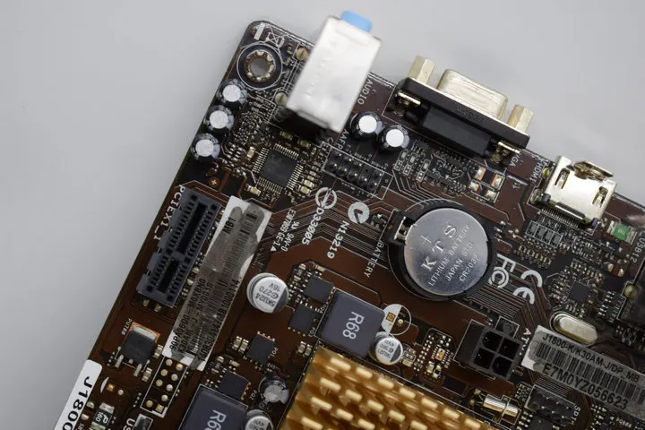 Для ASUS K30AM-J1852A1 все-в-одном материнская плата J1800-K/K30AM-J/DP_MA DDR3 17*17 mini оригинальная б/у материнская плата