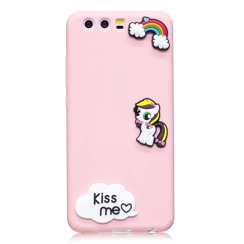 COATUNCLE Мягкий ТПУ чехол для Coque huawei P10 чехол 3D силикон Конфета милый мультфильм задняя крышка для Fundas huawei P10 Plus чехол - Цвет: 6