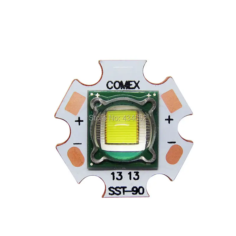 SST 90 SST90 холодный белый 6500 K 7000 синий 455NM высокая мощность светодиодные лампы свет 3