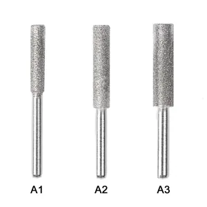 Шлифовальная головка для алмазной бензопилы 44.45 мм, точилка для полировки заусенцев, пилка для камня, электрическая дрель для полировки металла