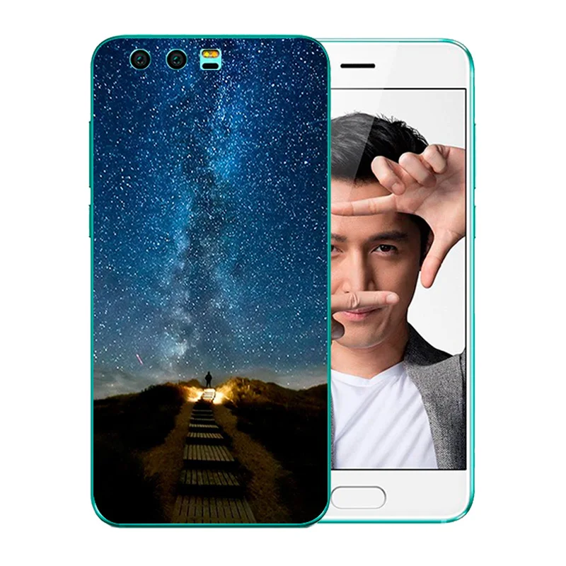 Чехол для телефона 5 15 дюйма Huawei Honor 9 задняя крышка высокого качества с узором