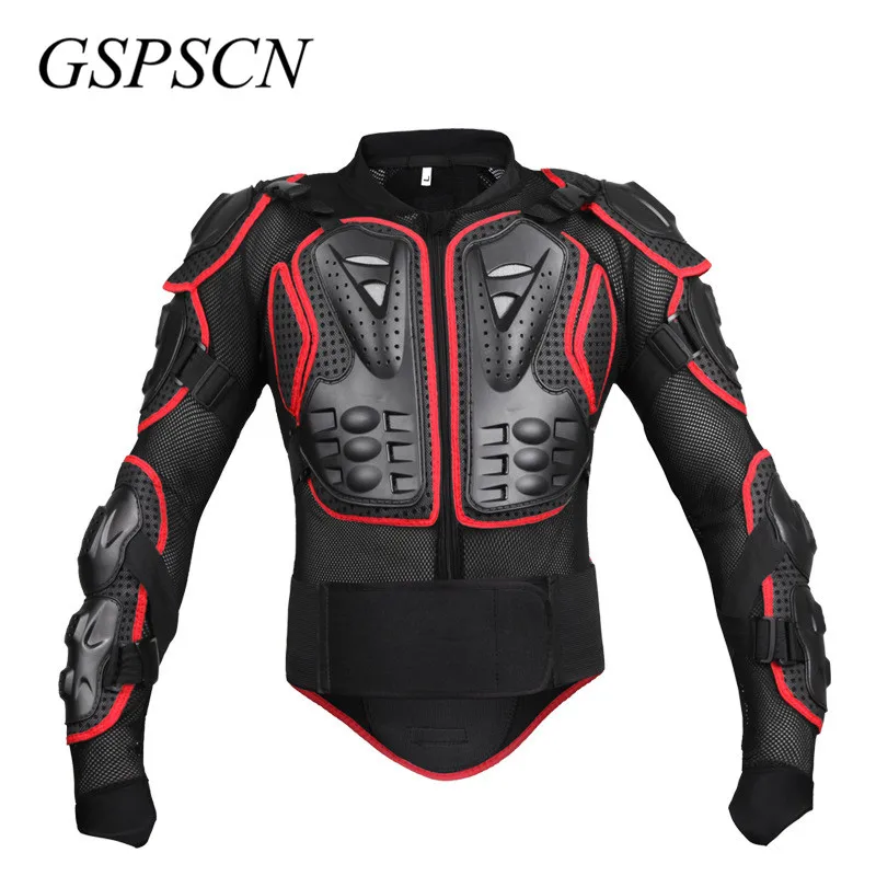 Защитная мотокуртка GSPSCN бронированная куртка для мотокросса с нагрудным