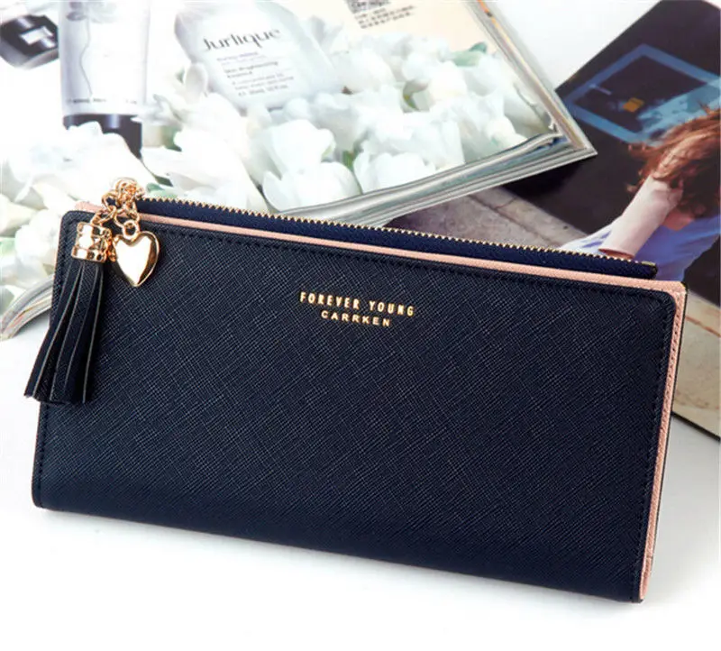 2018 популярные женские повседневные кошельки кошелек длинная сумка для