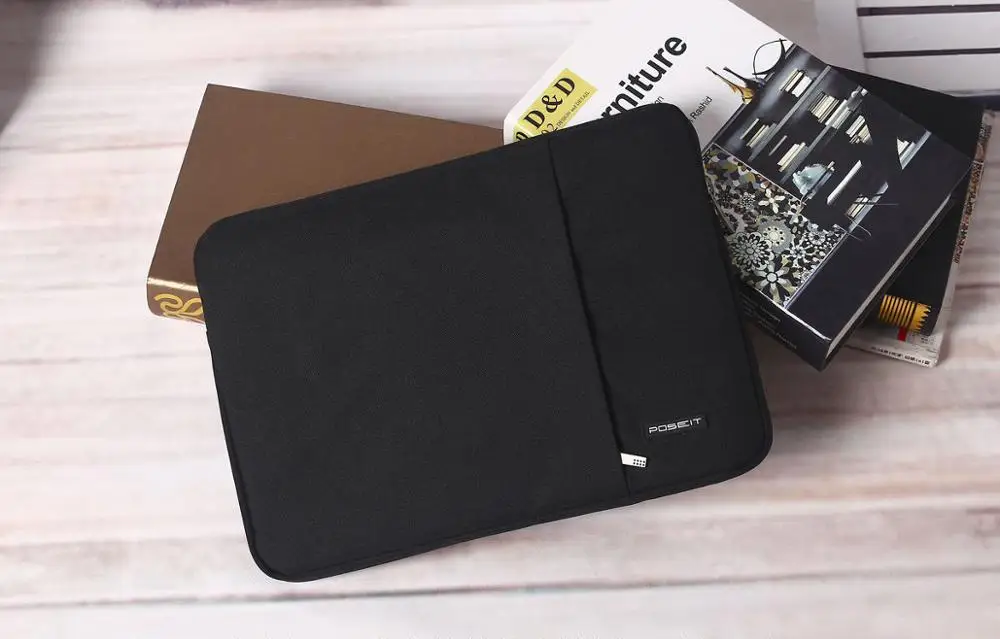 Модный ноутбук планшет ноутбук чехол сумка чехол для Apple MacBook Air 13 дюймов Модель: A1369 и A1466 - Цвет: Black